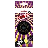 NIGRIN POWER Lufterfrischer, bringt frischen Duft in den Fahrzeuginnenraum, für Lüftungsschlitz, intensiver langanhaltender Duft, Violet Chill Out, 1 Stück