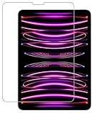 BTH - Panzerglas für Apple iPad Pro 12.9 (2022) - Schutzfolie - Gehärtetes Glas 9H Displayschutzfolie - Case Friendly
