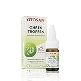 OTOSAN natürliche Ohrentropfen 10ml mit ätherischen Ölen, Propolis und Schwarzer Johannisbeere | lindernd bei Ohrenschmerzen | Medizinprodukt