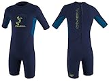 O'Neill Shorty Toddler Reactor Spring Kinder Neopren Neoprenanzug Schwimmanzug Navy-Navy-4 Jahre