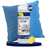 Mr. Perfect Teppichreiniger & Polsterreiniger Konzentrat 4x1L | Teppichreiniger Waschsauger für Sofa, Sitzbezüge & Textilien | Wirksames Waschsauger Reinigungsmittel mit Citrus Duft | Made In Germany