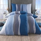 BFW 4 TLG Warme Microfaser Fleece Winter Bettwäsche 135x200 + 80x80 viel Auswahl, Design - Motiv:Design 12