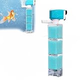 Automatisches Aquarium-Filtersystem, mehrschichtiger Filterfilter für Aquarien, leiser Betrieb, leiser Betrieb, leiser Tauchfilter, energieeffiziente Mehrzweck-Aquariumpen und Filter für die