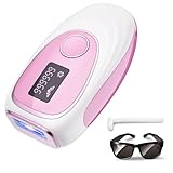 IPL Geräte Haarentfernung und Eisfunktion, IPL Laser Haarentfernung und 999,900 Lichtimpuls, 2 Blitzlicht-Modi, Haarentfernung Laser für Frauen,Männer, Gesicht,Achseln,Arme