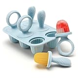 Muuookka Für Zahnungserleichterung Silikon Baby-EIS Am Stiel Formen, Mini für Babys Muttermilch Eisformen