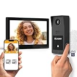 Extel - Digital Connect 720335 Kabelgebundene Video-Türsprechanlage mit Zugriff per Fingerabdruck