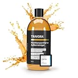TRAVORA Hochkonzentrierter Bio-Außenreiniger für Caravan, Camper & Auto - bis zu 50L Reinigungslösung - biologisch abbaubares Auto Shampoo & Caravan Reiniger - 500ml Wohnwagen Reiniger aussen