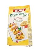 LEIMER Bruschetta Käse150g - Ideal zum vielfältigen Belegen, aber auch pur als Knabbergebäck eine echte Köstlichkeit (1 x150g)