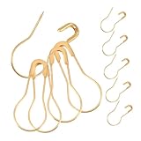 RUNROTOO 300 Stück Calabash Pin Schal Pin Brosche Pin Kürbis Brosche Pin Für Kleidung Frauen Kleid Sicherheitsbrosche Sicherheitsnadel Brosche Broschen Für Frauen