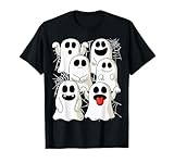 Halloween Geister & Gespenster Outfit Mit Spinnennetzen T-Shirt