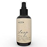 KAIZEN Lavendel Kissenspray zum Einschlafen (100ml) - Lavendel Duft Spray mit Lavendelöl für mehr Tiefschlaf und Regeneration - Beruhigendes Lavendelspray für Kopfkissen