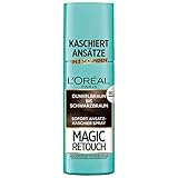 L'Oréal Paris Ansatz-Kaschierspray für stufenlose und natürliche Übergänge, Kaschiert bis zur nächsten Haarwäsche, Magic Retouch, Dunkelbraun bis Schwarzbraun, 1 x 75 ml