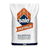 ITALKALI Salz, Wasserenthärter, Salztabletten, Süßwasser, Sack mit 25 kg, 20 Säcke