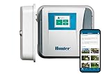 Hunter Industries HPC400 Hydrawise HPC-400 Base 4-Station Outdoor-Bewässerungssteuerung, Grau