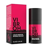 INTIMATELINE | Vibroh – Stimulierendes Intimgel für Frauen mit lebendiger Wirkung, erhöht die Empfindlichkeit erogener Zonen, 15 ml