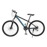 ARBGO Premium Mountainbike in 26 Zoll, Fahrrad für Jungen Mädchen Damen und Herren Scheibenbremse vorne und hinten Verstellbarer Sitz 21 Gang Schaltung Vollfederung