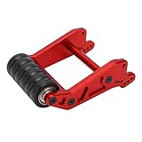 Zerodis Aluminium Verstellbares RC-Heck, Modellspielzeug, Outdoor-Produkte Head-Up-Rad für LOSI LMT SOLID AXLE 4WD LOS04022 1/8 RC Car (Rot)