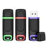 KEXIN 64GB USB Stick 3er Pack USB Sticks Speicherstick USB 3.0 Mehrfarbig USB-Flash-Laufwerk Datenspeicher USB Flash Drive (3 Stück, Grün Rot Blau, 64GB)