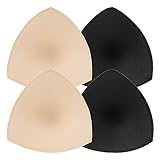 Mozeat Lens 2 Paar BH Einlagen Bra Pads BH-Pads Bikini Einlagen BH-Polsterung Push Up Wasserfest Unterwäsche Einsätze Pads Herausnehmbaren Sport BH Für Sport BH Badeanzug und Bikini