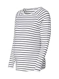 ESPRIT Maternity Damen Nursing Long Sleeve Stripe T-Shirt, Dark Navy-402, Large