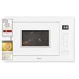 Exquisit EMW25-G-020 weiss | 60cm Einbaumikrowelle | Grillfunktion | Touch | Timer | Schnellstart