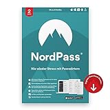 NordPass Premium – 2-Jahres-Abo für Passwort-Manager – Passwort-Manager-Software mit Top-Verschlüsselung, Datenleck-Scanner, sicherer Passwortfreigabe, Passwort-Generator