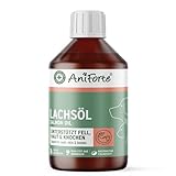 AniForte Natur Lachsöl für Hunde & Katzen 250 ml mit Omega 3 – Norwegisches, natürliches Lachsöl für Haut & Haar, Lachsöl für Hunde & Katzen, ohne künstliche Zusätze