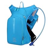 DIGJOBK Wanderrucksack, Fahrradtasche, Bergsteigen, Wandern, Klettern, Sport, Reiten, Hydratation, Schulterrucksack, Fahrrad, Motorrad, Reiseausrüstung, einfarbig, One size