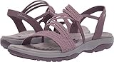 Skechers 41180 Damen Sandalen, Violett (Plum Gore Plum), 40 EU