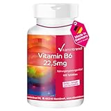 Vitamin B6 22,5mg - 400 Tabletten ! JAHRS-VORRAT ! vegan - Großpackung | Vitamintrend®