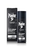 Plantur 39 Anti-Grau Effekt Shampoo, 2 x 200 ml - Kaschiert schrittweise graues Haar - für braunes bis dunkles Haar - langanhaltendes Ergebnis ohne Färben