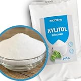 Martons Xylit Zucker | Natürlicher Süßstoff | 500g Birkenzucker Xylit Zuckerersatz | Xylitol Zucker | Xylit Birkenzucker Süßungsmittel Zucker Für Diabetiker | Vegan | Natural | Healthy Sweetener