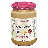 PERL'AMANDE Bio Cashewmus Rohkostqualität 1er Pack (1 x 500 g)