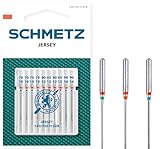 SCHMETZ | 10 Nähmaschinennadeln | Jersey | 130/705 H SUK | Nadeldicke 70/10-90/14 | auf jeder gängigen Haushaltsnähmaschine einsetzbar