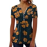 Generic Damen Tshirt Mit V-Ausschnitt Oberteile Festlich Oberteile Damen Sommer Zipfelshirt Damen T Shirt Gelb Damen Vorne Kurz Hinten Lang Bluse Mit Schnürung Kleid Lange Ärmel Plüsch Pullover Damen