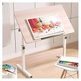 Verstellbarer Zeichentisch mit neigbarer Oberseite – perfekt für Künstler, Bastler und Schriftsteller – vielseitiges Design für Zuhause und Studio – verbessert Kreativität und Komfort