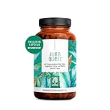 NATURTREU® Hyaluron Kapseln mit 500 mg Hyaluronsäure hochdosiert mit Aloe Vera, Biotin & Vitamin C - 90 Kapseln für Haut* und Gelenke** - Natürlich und vegan