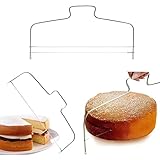 2 Stück Tortenschneider,Tortenbodenschneider,Kuchenschneider Schneidehilfe Tortenmesser,Blechkuchen Kuchen Kuchenteiler,Schneider Torten Tortenboden,Cake Kuchenboden Kuchenmesser,Mit Tortenbodenteiler