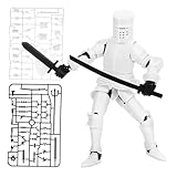 HANABASS 1 Satz Bewegliche Ritter Actionfigur Mittelalterliche Schreibtischdekoration mit Helmen und Handvarianten Robustem für Kreatives und Motorikförderung