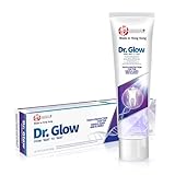 Dr. Glow Zahncreme für Zahnfleischreparatur bei Senioren, Gingivitis Zahnpasta, Parodontitis Behandlung, Zahnpasta gegen Zahnfleischrückgang, Mundgeruch Bekämpfen und Fixierung lockerer Zähne, 100g
