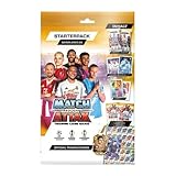 Match Attax CL 2025/26 Trading Cards | 1x Starterpack | 29 Sammelkarten + 2 Limitierte Karten + Sammelordner | Fußballkarten zum Sammeln & Tauschen | Neu & OVP