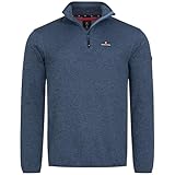Höhenhorn Swissfels Herren Strickfleece Pullover Dunkelblau Gr. XL