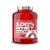 Scitec Nutrition 100% Whey Protein Professional - Angereichert mit zusätzlichen Aminosäuren und Verdauungsenzymen - Glutenfrei - Palmölfrei, 2.35 kg, Erdbeere