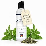 CANISPHERE Effektive Zahnpflege Hund & Katze - Natürliches Zahnreinigungsgel - Hundezahnpasta - Zahnsteinentferner Hund - Katze/Hund Zahnbürste Ersatz - Zahnpasta Hund & Katze gegen Maulgeruch