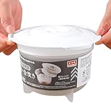 Mikrowellen-Dampftopf | Tragbarer Kochschüssel-Dampfkorb | Küchenzubehör für Reisen, Camping, Zuhause, Büros, Schulen, Studentenwohnheime