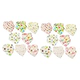 VICASKY 16 Stk Neugeborenen-Lätzchen kinderlätzchen bibs Cotton bibs boy bibs Dining bibs Lätzchen essen Kleinkind-Lätzchen halstuch -Lätzchen zu Hause Baumwoll-Lätzchen