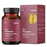 miavola der Produzent Schilddrüsen Komplex mit L-Tyrosin, Selen, Jod, Magnesium, Zink, Kupfer und Cordyceps - 60 Kapseln hochdosiert & vegan