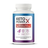 Keto Power X: Pflanzliche Formel mit Grünkaffee- und Himbeerextrakt | 60 Kapseln – 450 mg