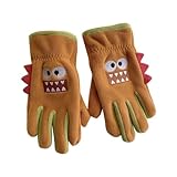 WATERBELINE Kinderhandschuhe, süße Cartoon-Plüschhandschuhe, warme und lustige Handschuhe, Baby-Mädchen-Jungen-Handschuhe, bequem zu tragende Handschuhe für Kinder, Geschenk