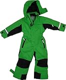 Maylynn Kinder Schneeanzug Skianzug Softshell grün, Größe:134